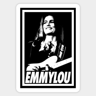 Emmylou Harris live - Portrait retro Sticker